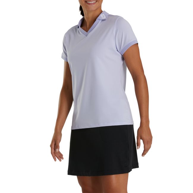 Camisas Footjoy End On End Open Collar Mujer Moradas | AMQGYWX-18