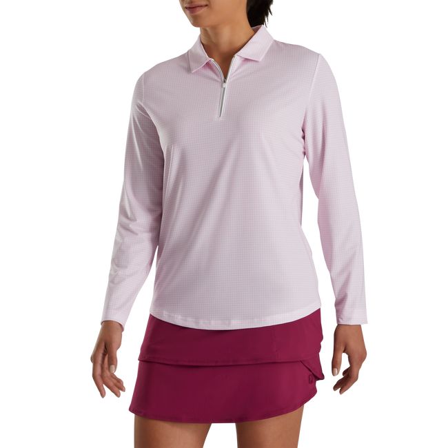 Camisas Footjoy Sun Protection Mujer Rosas | SEYHIWA-52