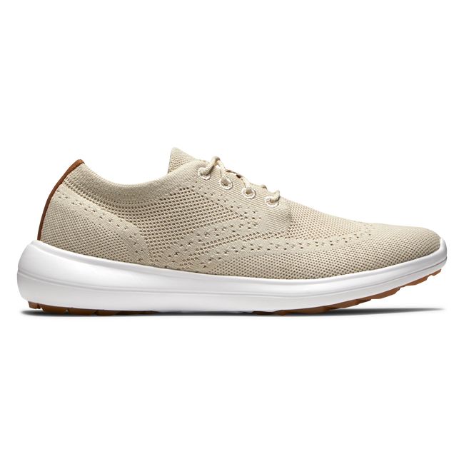 Zapatos de Golf Footjoy Flex Le2 Mujer Beige | BSAXEYD-37