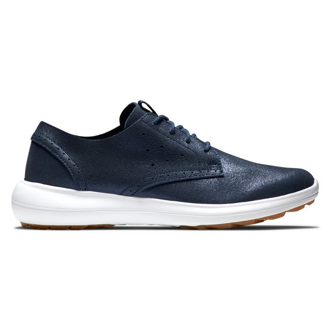 Zapatos de Golf Footjoy Flex Lx Mujer Azules | QMBWDOZ-20