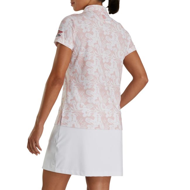 Camisas Footjoy 2023 U.S. Open Tropical Print Mujer Rosas | EMNLPUK-20