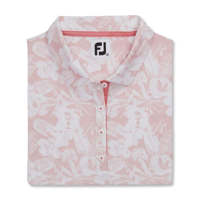 Camisas Footjoy 2023 U.S. Open Tropical Print Mujer Rosas | EMNLPUK-20