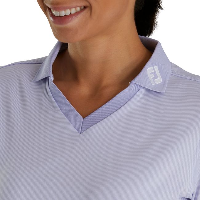 Camisas Footjoy End On End Open Collar Mujer Moradas | AMQGYWX-18