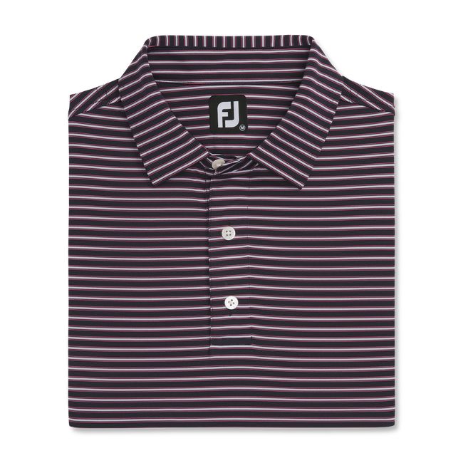 Camisas Footjoy Stretch Lisle Pinstripe Hombre Gris | APKRCHY-70