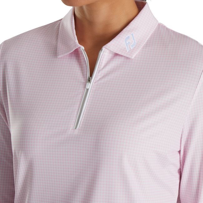 Camisas Footjoy Sun Protection Mujer Rosas | ASZEPNG-12