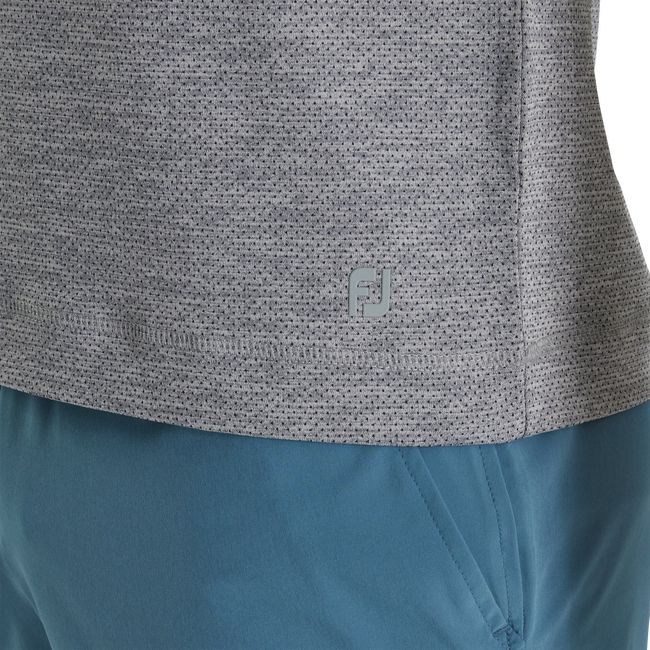 Camiseta Footjoy Hypr Workout Hombre Gris | TVOPNDK-35