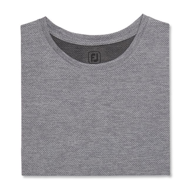 Camiseta Footjoy Hypr Workout Hombre Gris | TVOPNDK-35