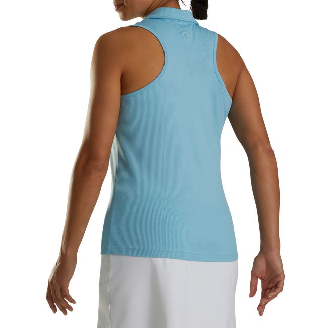 Camiseta Tirantes Footjoy Racerback Mujer Azules | HFXGLDU-06