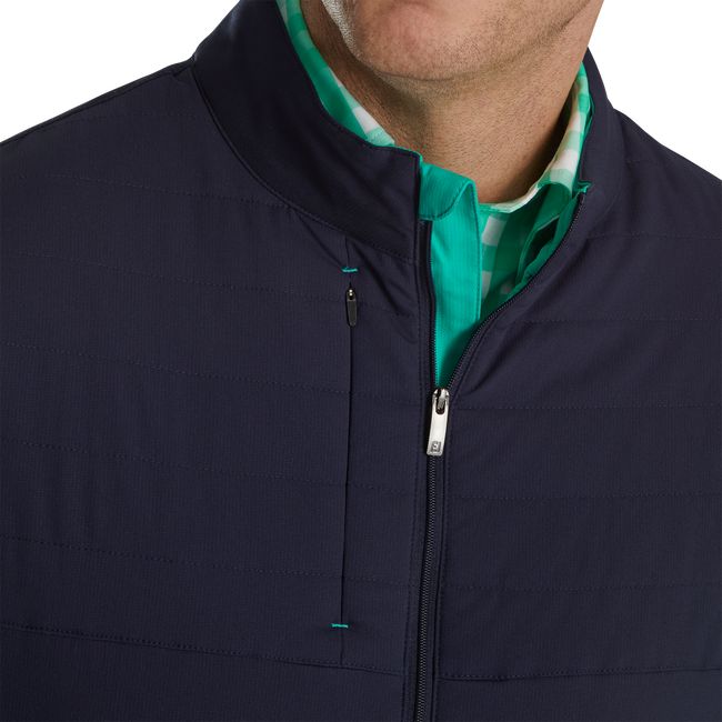 Chalecos Footjoy Insulated Full-Zip Hombre Azul Marino Verde | EAUDNGO-75