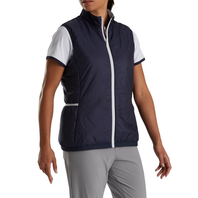 Chalecos Footjoy Insulated Reversible Mujer Azul Marino | WVMNRBU-28