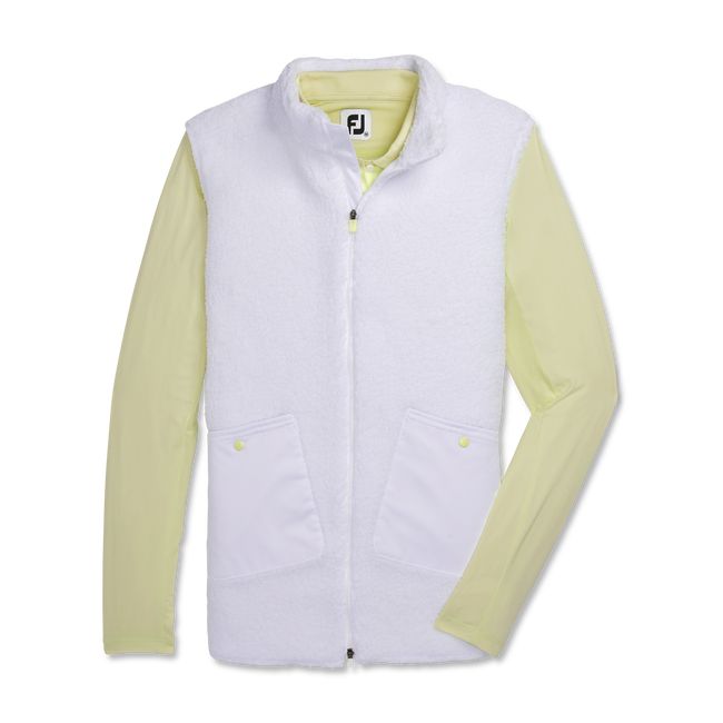 Chalecos Footjoy Sherpa Mujer Blancas | PLUBZQW-23