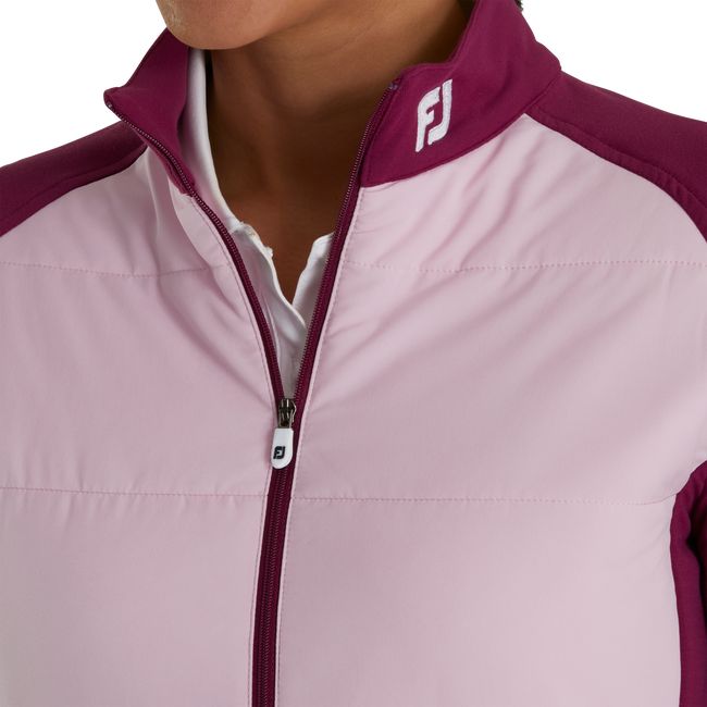 Chaquetas Footjoy Híbrido - Fj Tour Logo Mujer Rosas | GABMDXH-61