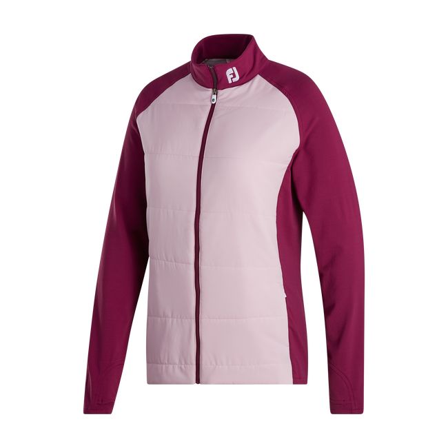 Chaquetas Footjoy Híbrido - Fj Tour Logo Mujer Rosas | GABMDXH-61