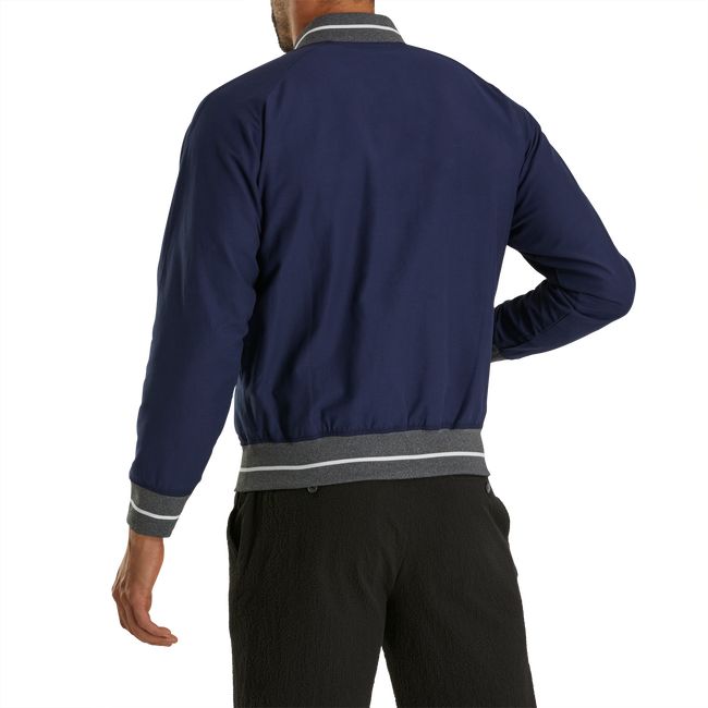 Chaquetas Footjoy Reversible Bomber Hombre Azul Marino | RKFLXSB-18