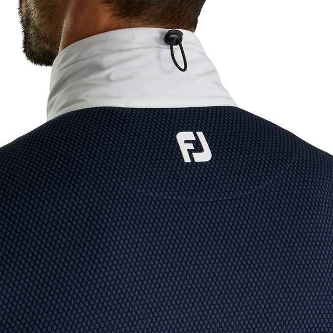 Chaquetas Footjoy Thermoseries Híbrido Hombre Blancas Azul Marino | PSOIEAY-84