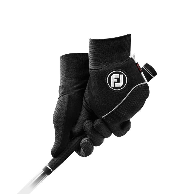 Guantes De Golf Footjoy WinterSof Pair Hombre Negras | HSVARXY-98