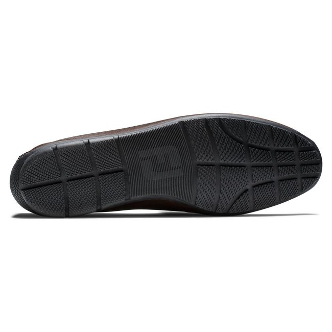 Loafers Footjoy Club Casuals Penny Hombre Chocolate | EBMQPTO-30