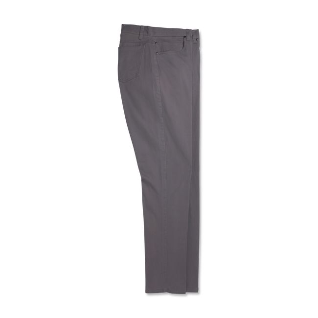 Pantalones Footjoy Algodon Twill 5-Pocket Hombre Gris | INXJTRO-25