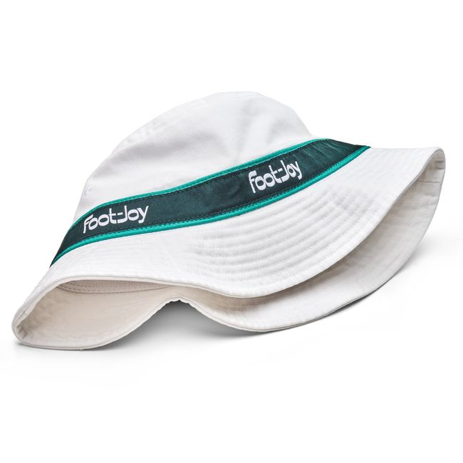 Sombreros Footjoy Insiders Bucket Hombre Blancas | EQIXNWB-18