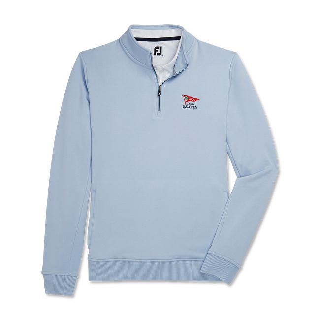 Sudaderas Footjoy 2023 U.S. Open Quarter-Zip Pullover Mujer Azules Claro | SCNBFJO-38