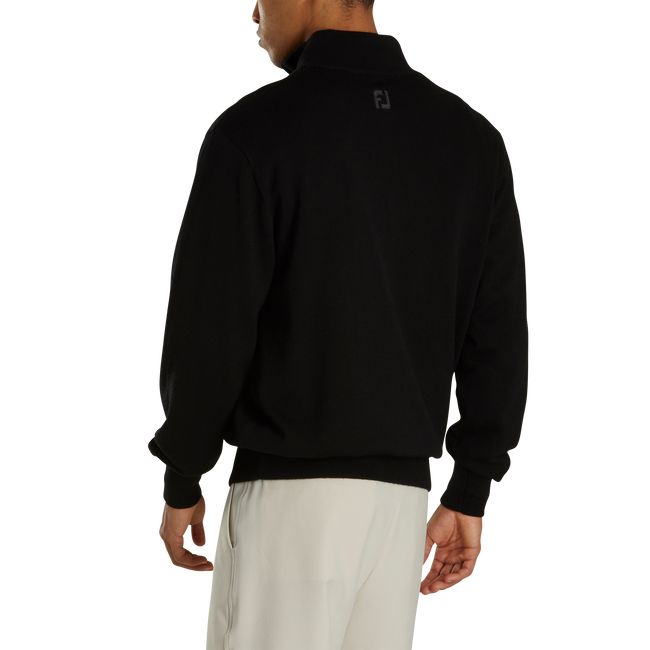 Sudaderas Footjoy Forro Performance Sueter Hombre Negras | FYWMTZL-93