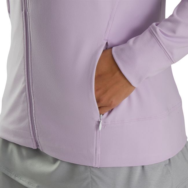 Sudaderas Footjoy Full-Zip Knit Mid-Layer Mujer Moradas | OEAHBDK-09