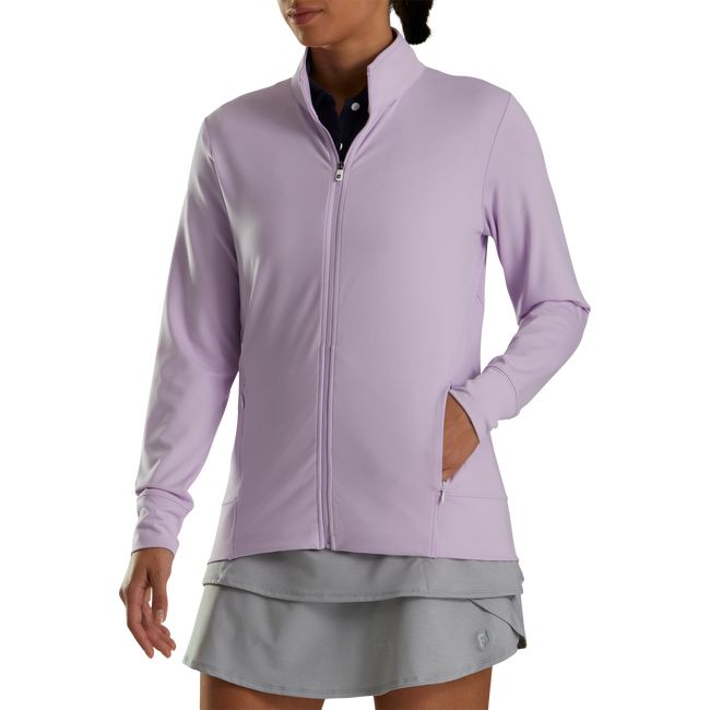 Sudaderas Footjoy Full-Zip Knit Mid-Layer Mujer Moradas | OEAHBDK-09