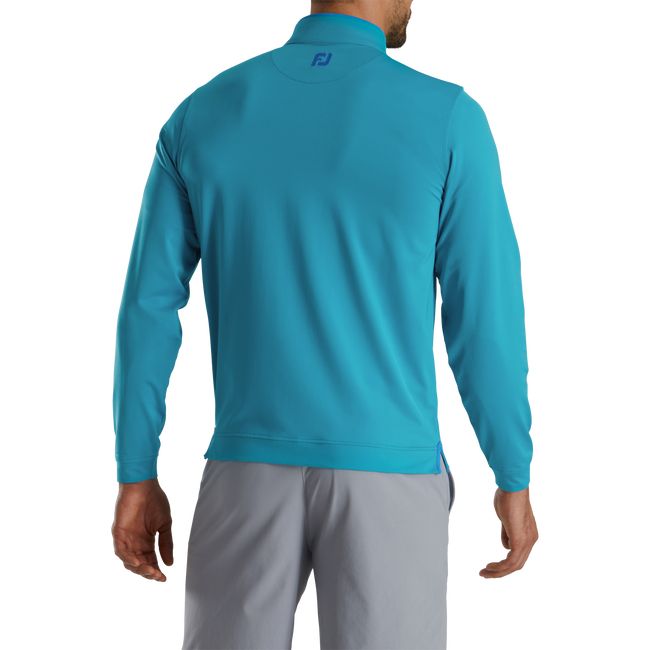 Sudaderas Footjoy Ligeros Quarter-Zip Hombre Turquesa | DBCVOUP-68