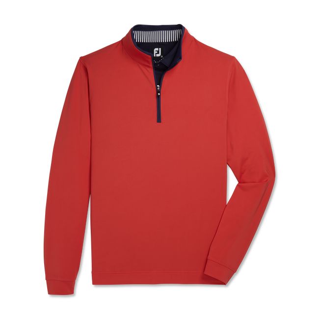 Sudaderas Footjoy Ligeros Solid Mid-Layer Hombre Rojas | POCISGY-56