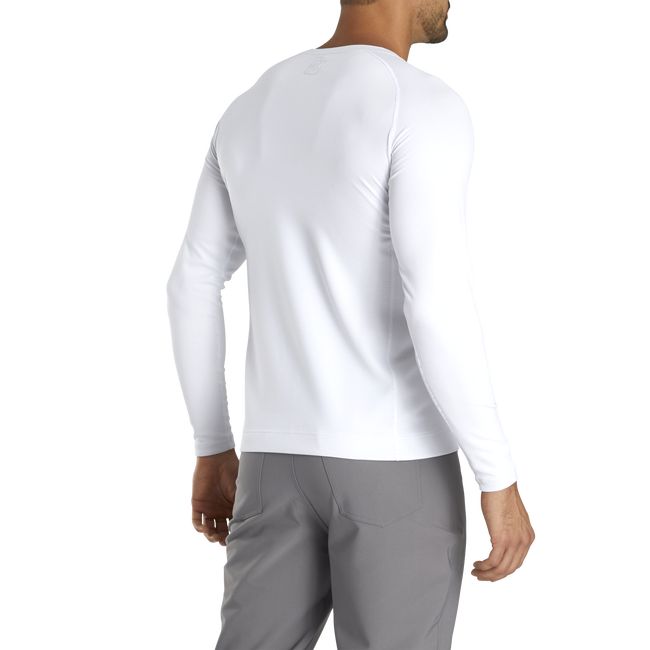 Sudaderas Footjoy Phase One Base Layer Hombre Blancas | UHKNARS-83