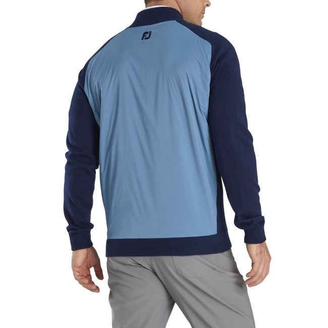 Sudaderas Footjoy Tech Sueter Hombre Azules | UQYNOAK-50