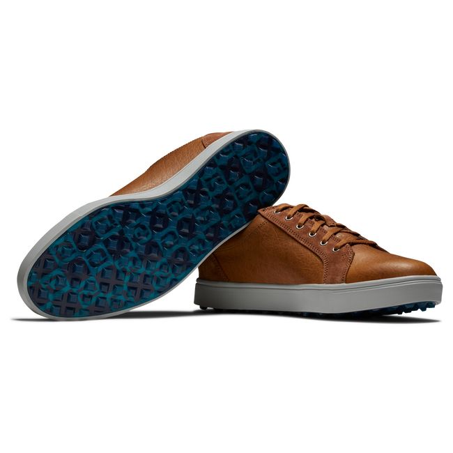 Zapatos Golf Con Pinchos Footjoy Club Casuals Hombre Marrones | ASFMJVQ-97