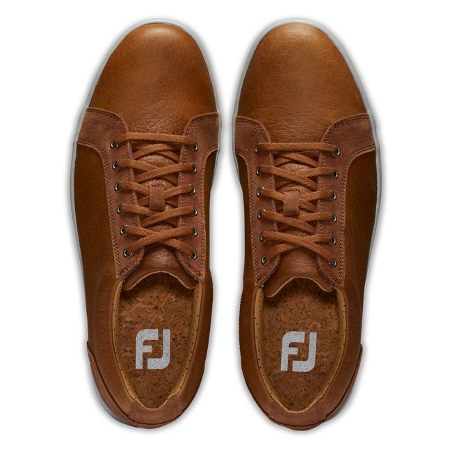 Zapatos Golf Con Pinchos Footjoy Club Casuals Hombre Marrones | ASFMJVQ-97