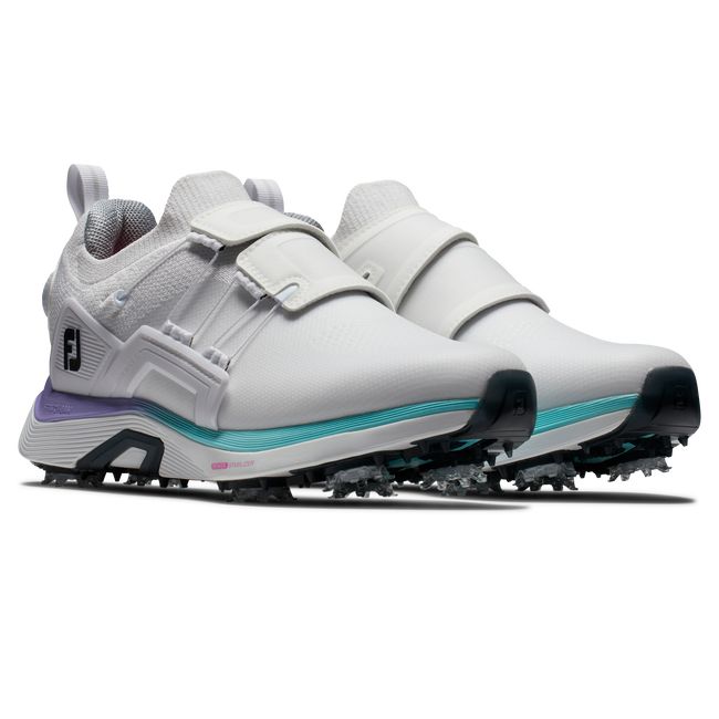 Zapatos Golf Con Pinchos Footjoy Hyperflex Boa Mujer Blancas | NWZEKUL-50