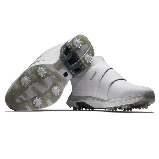 Zapatos Golf Con Pinchos Footjoy Hyperflex Carbon Boa Hombre Blancas | UORXJMT-82