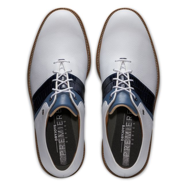 Zapatos Golf Con Pinchos Footjoy Premiere Series - Wilcox Hombre Blancas | JQUROCL-07