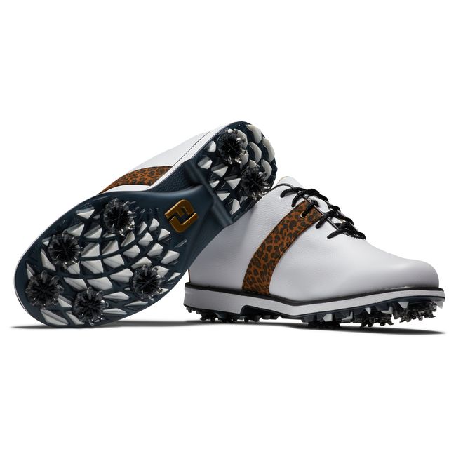 Zapatos Golf Con Pinchos Footjoy Premiere Series Mujer Blancas | MJBTQNZ-69