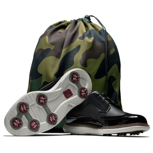 Zapatos Golf Con Pinchos Footjoy Traditions - Shield Tip By Todd Snyder Hombre Negras | XGWYQTP-43