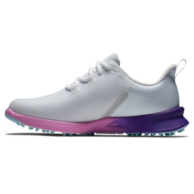 Zapatos Golf Sin Pinchos Footjoy Fj Fuel Deporte Mujer Blancas Moradas | QRSBXAV-95