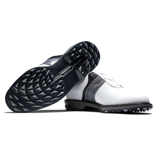 Zapatos Golf Sin Pinchos Footjoy Premiere Series - Packard BOA Hombre Blancas Gris | AOTVNQB-72