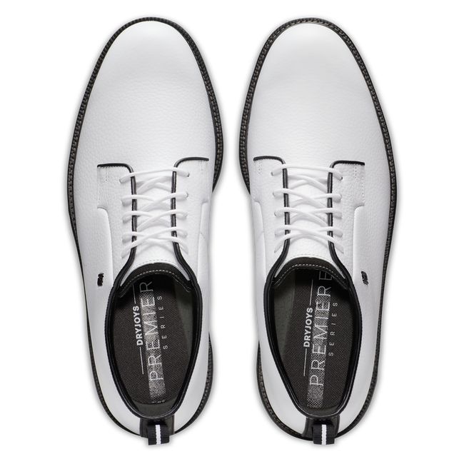 Zapatos Golf Sin Pinchos Footjoy Premiere Series - Field Hombre Blancas Negras | TEOSIQD-03