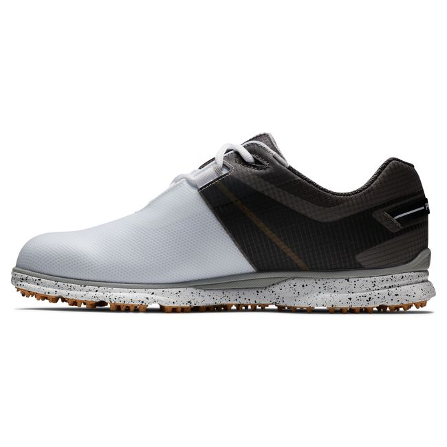 Zapatos Golf Sin Pinchos Footjoy Pro|SL Deporte Hombre Blancas Negras | YLMSGWV-17