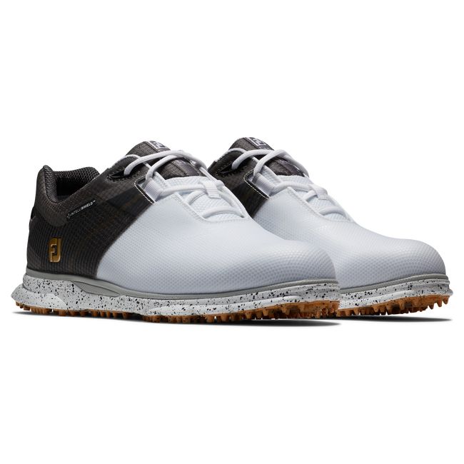 Zapatos Golf Sin Pinchos Footjoy Pro|SL Deporte Hombre Blancas Negras | YLMSGWV-17