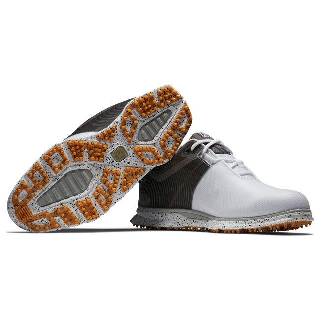 Zapatos Golf Sin Pinchos Footjoy Pro|SL Deporte Hombre Blancas Negras | YLMSGWV-17