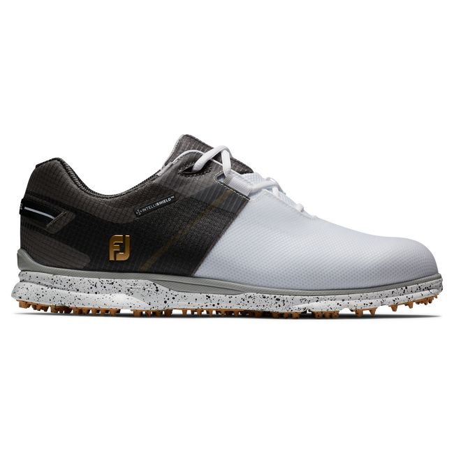 Zapatos Golf Sin Pinchos Footjoy Pro|SL Deporte Hombre Blancas Negras | YLMSGWV-17