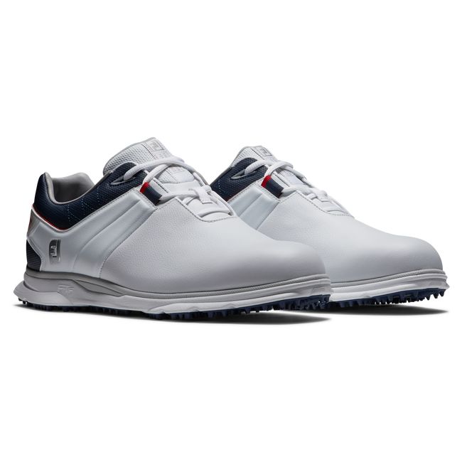 Zapatos Golf Sin Pinchos Footjoy Pro|Sl Hombre Blancas Azul Marino | GSIQKZX-67