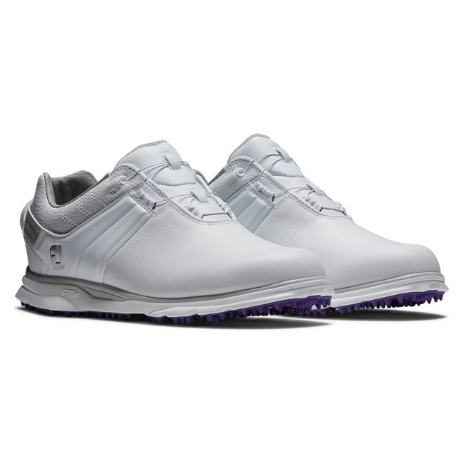 Zapatos Golf Sin Pinchos Footjoy Pro|Sl Boa Mujer Blancas | NHDMOGA-90