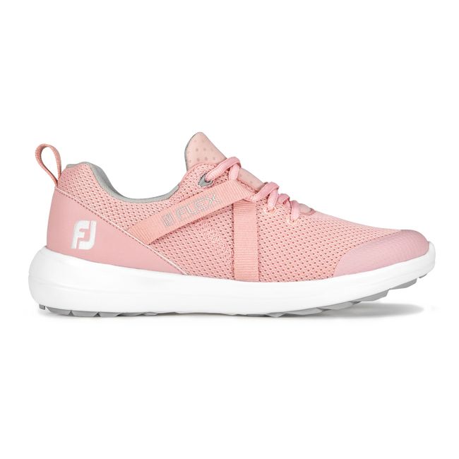 Zapatos de Golf Footjoy Fj Flex Mujer Rosas | OQIMLVK-12