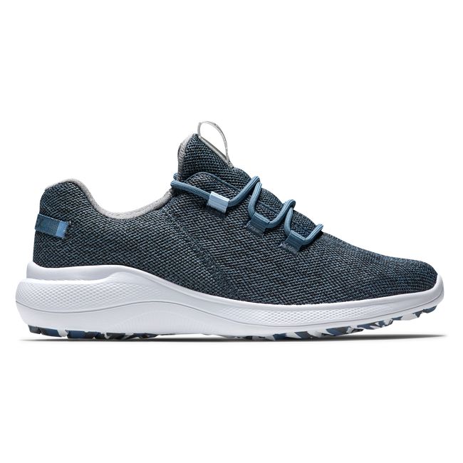 Zapatos de Golf Footjoy Flex Coastal Mujer Azul Marino | ZBHLPNQ-03