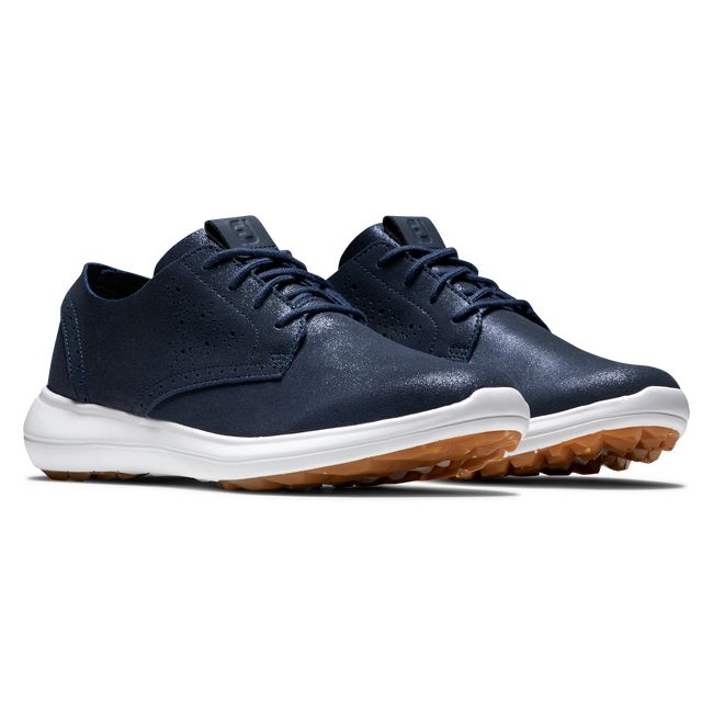 Zapatos de Golf Footjoy Flex Lx Mujer Azules | QMBWDOZ-20